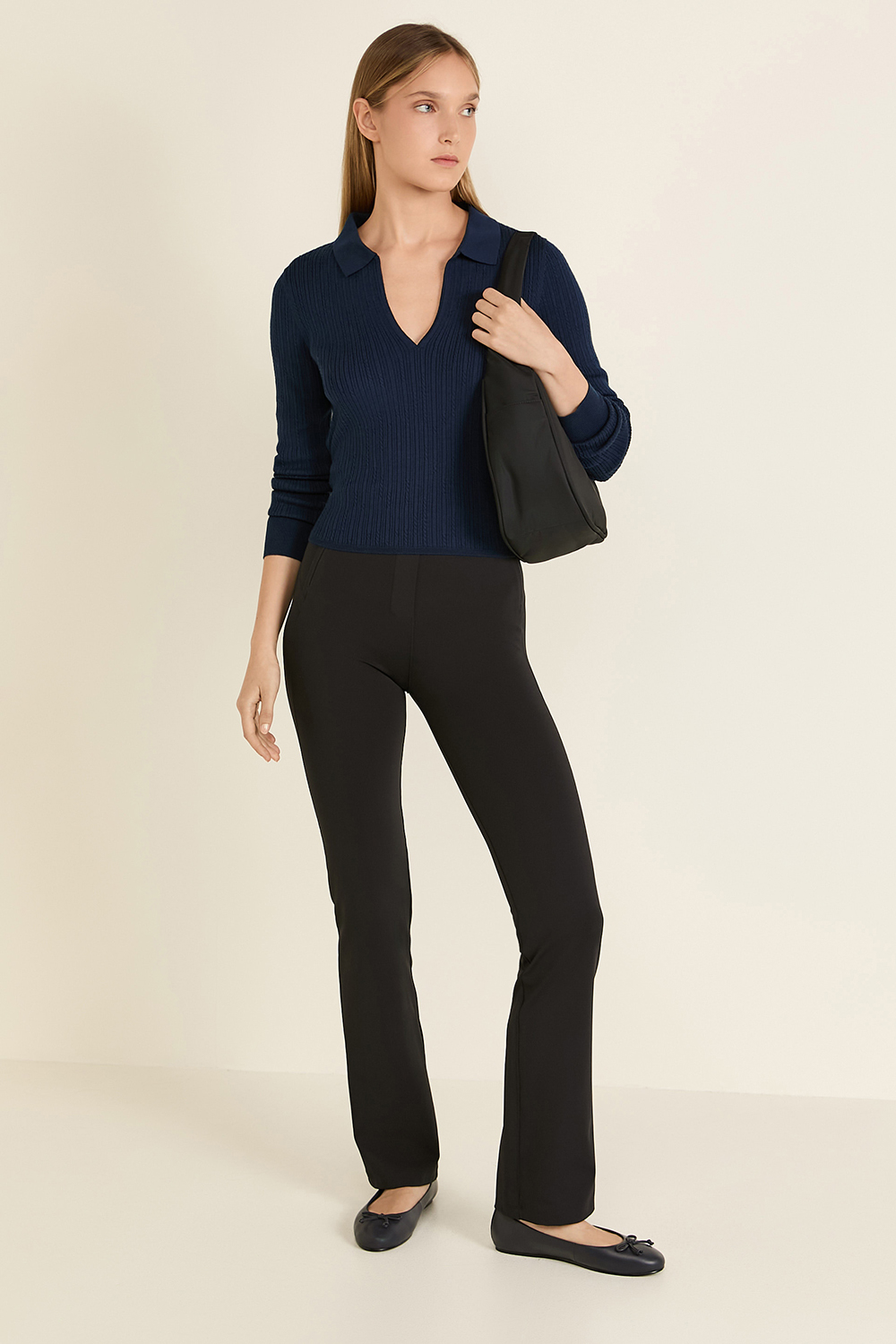 Ribbed Merino Wool Collared Sweater LULULEMON